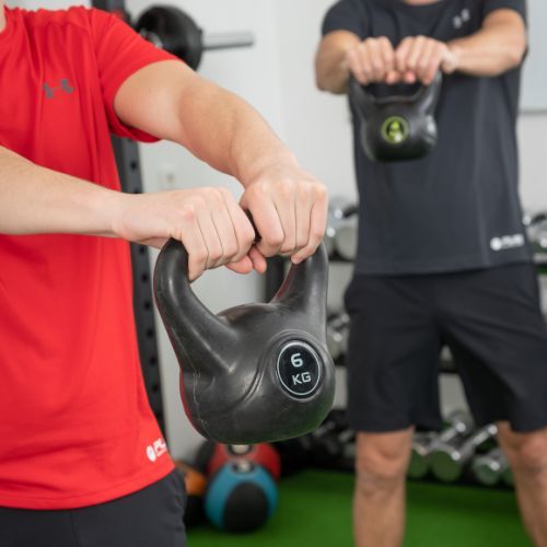 Kettlebell 6 kg Pure2Improve czarny P2I202090