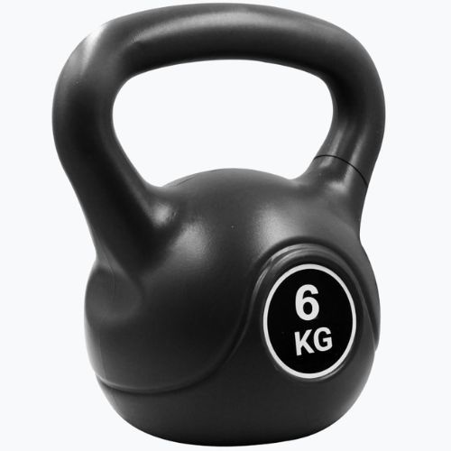 Kettlebell 6 kg Pure2Improve czarny P2I202090