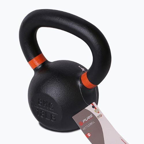 Kettlebell 8 kg Pure2Improve czarny P2I810090