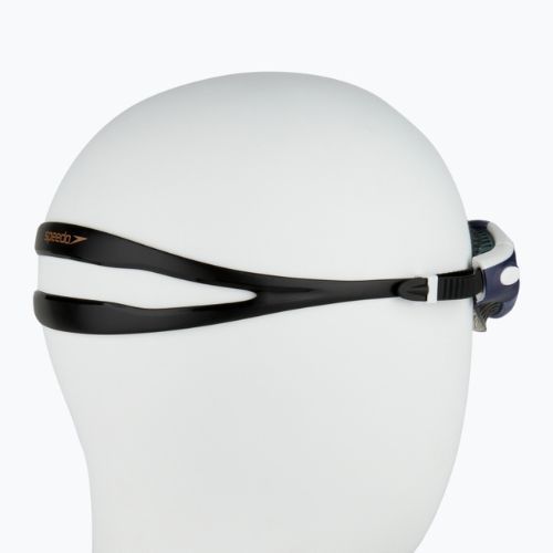 Okulary do pływania damskie Speedo Futura Biofuse Flexiseal Dual Female black/true navy/white/smoke