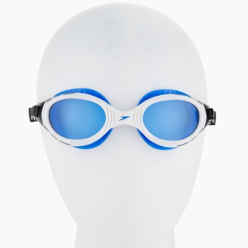 Okulary do pływania Speedo Futura Biofuse Flexiseal oxid grey/white/blue