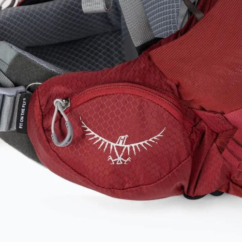 Plecak trekkingowy damski Osprey Ariel 55 l claret red