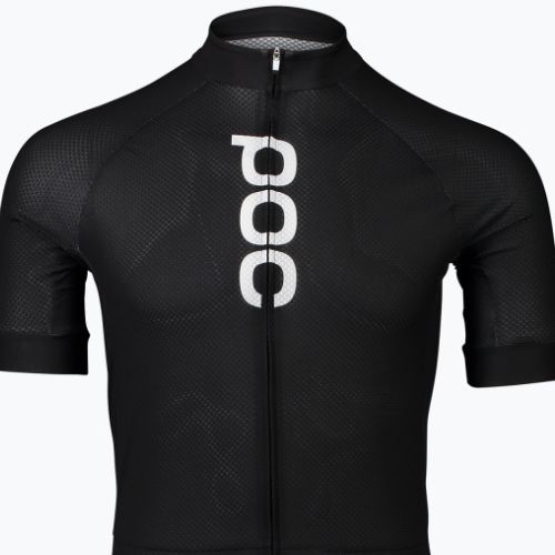 Koszulka rowerowa męska POC Essential Road Logo uranium black