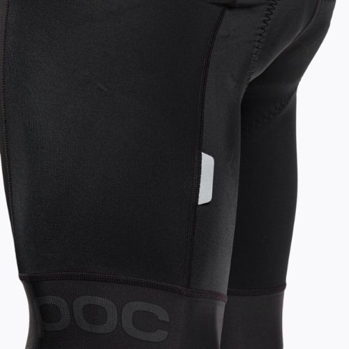 Spodenki rowerowe męskie POC Pure VPDs Bib Shorts uranium black/uranium black