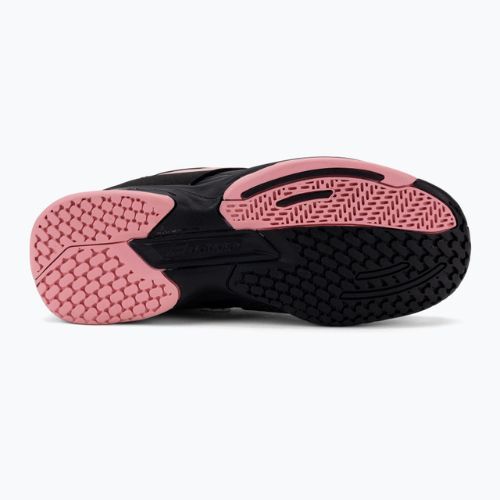Buty do tenisa dziecięce Babolat 20 Propulse AC black/geranium pink