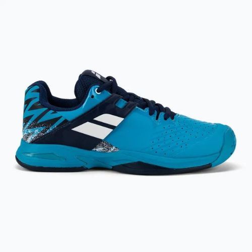 Buty do tenisa dziecięce Babolat 21 Propulse AC Jr drive blue