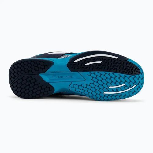 Buty do tenisa dziecięce Babolat 21 Propulse AC Jr drive blue