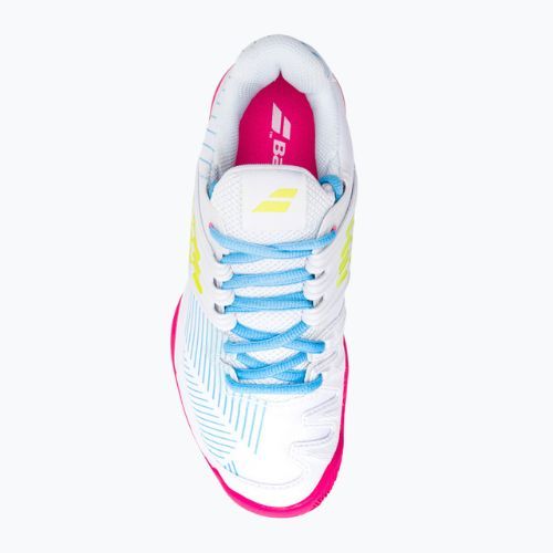 Buty do tenisa damskie Babolat 22 Propulse Fury Clay W white/sulphur spring