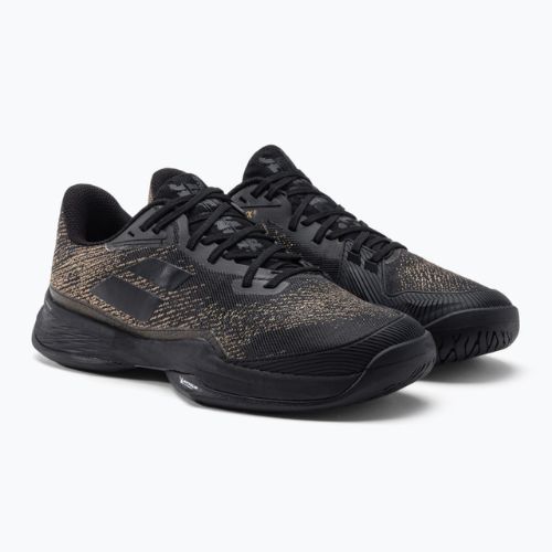 Buty do tenisa męskie Babolat 21 Jet Mach 3 AC black/gold