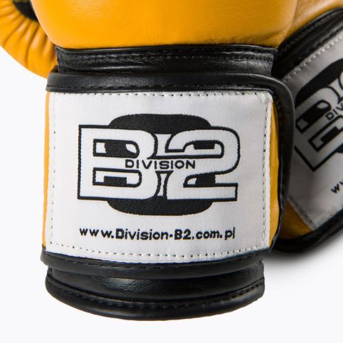 Rękawice bokserskie DIVISION B-2 DIV-SG01 yellow/black