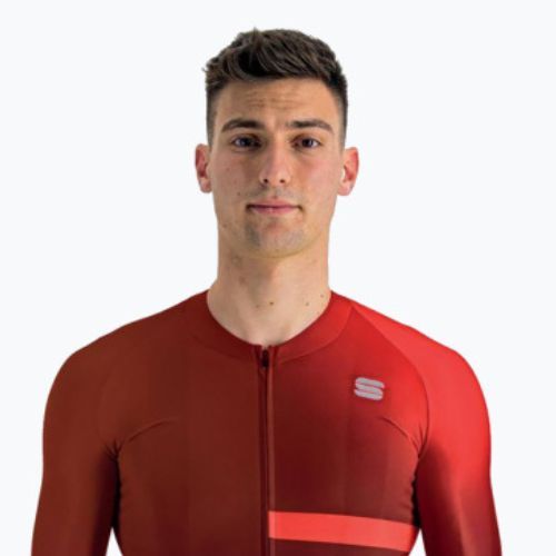 Koszulka rowerowa męska Sportful Bomber chili red/cayenna red