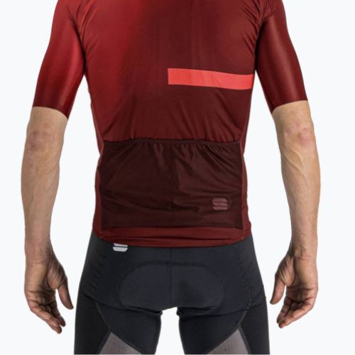 Koszulka rowerowa męska Sportful Bomber chili red/cayenna red