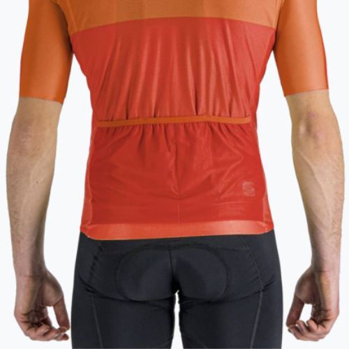 Koszulka rowerowa męska Sportful Light Pro chili red/carrot