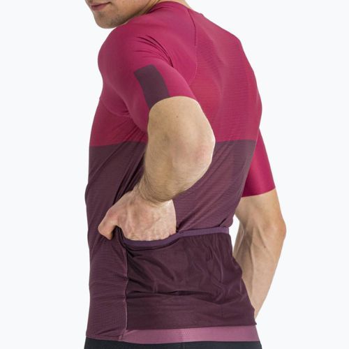 Koszulka rowerowa męska Sportful Light Pro prune
