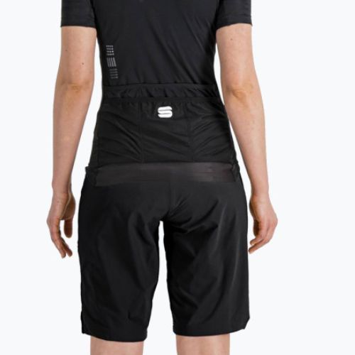 Spodenki rowerowe damskie Sportful Giara Overshort black