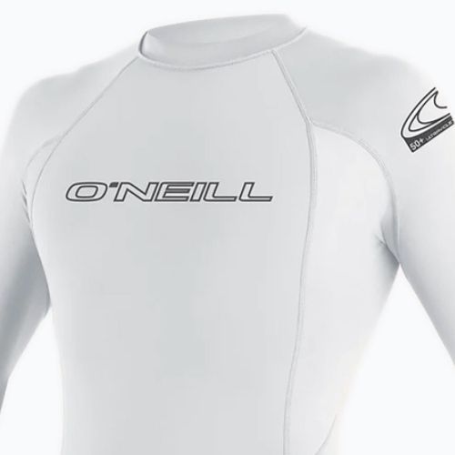 Longsleeve do pływania męski O'Neill Basic Skins Rash Guard white