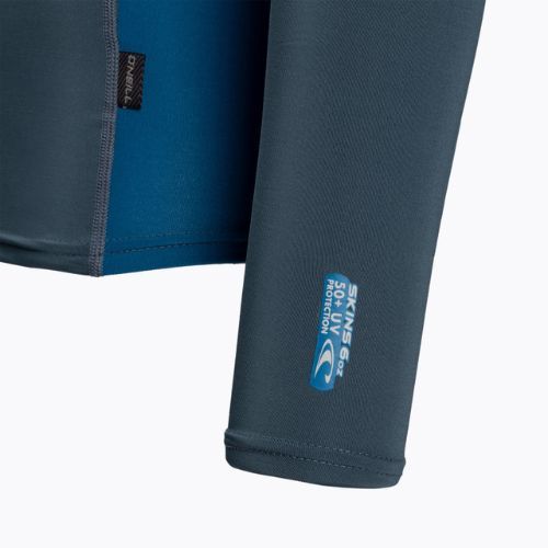 Longsleeve do pływania męski O'Neill Premium Skins Rash Guard cadet blue/ultra blue/cadet blue