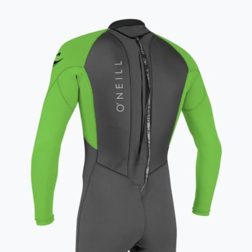Pianka do pływania męska O'Neill Reactor-2 3/2 mm Back Zip Full graphite/dayglo