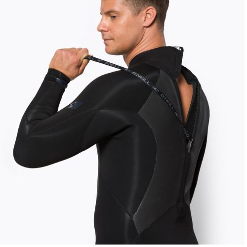 Pianka do pływania męska O'Neill Epic 5/4 Back Zip Full black