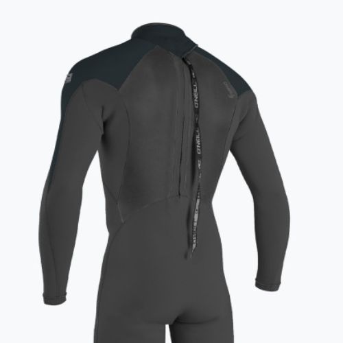 Pianka do pływania męska O'Neill Epic 5/4 mm Back Zip Full black/gunmetal/dayglo