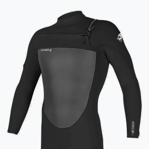Pianka do pływania męska O'Neill Epic 3/2 mm Chest Zip Full black