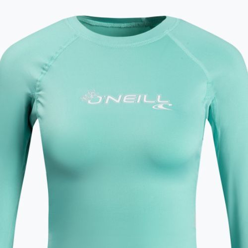 Longsleeve do pływania damski O'Neill Basic Skins Rash Guard light/aqua