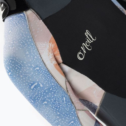 Pianka do pływania dziecięca O'Neill Girls Epic 5/4 mm Back Zip Full graphite/desert bloom/drift blue
