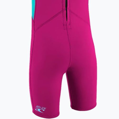 Pianka do pływania dziecięca O'Neill Toddler Reactor-2 2 mm Back Zip berry/light aqua/graphite