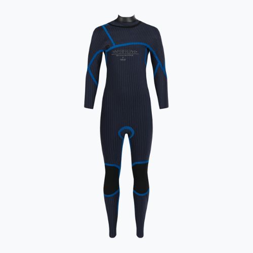 Pianka do pływania dziecięca O'Neill Youth Hyperfreak 5/4+ mm Chest Zip Full navy/bloodshot/black