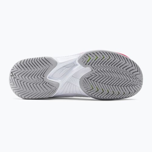 Buty do tenisa damskie Mizuno Wave Exceed Tour 4 AC white/rose red/nimbus cloud