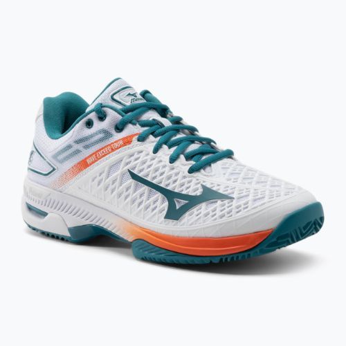Buty do tenisa Mizuno Aw21 Wave Exceed Tour 4 Cc białe 61GC207485