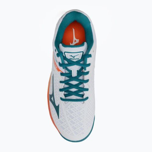 Buty do tenisa Mizuno Aw21 Wave Exceed Tour 4 Cc białe 61GC207485