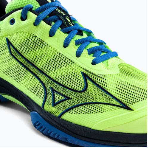 Buty do padla męskie Mizuno Wave Exceed Light Padel neo lime/total eclipse/super sonic