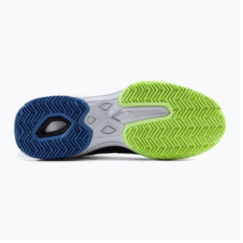 Buty do tenisa męskie Mizuno Wave Exceed Light CC black/neo lime/super sonic