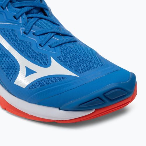 Buty do siatkówki Mizuno Wave Lightning Z6 Mid niebieskie V1GA200524