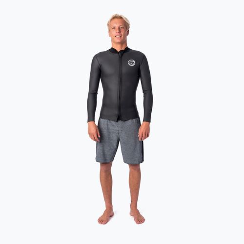 Koszulka neoprenowa męska Rip Curl Dawn Patrol 1.5 mm F/Zip black