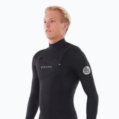 Pianka do pływania męska Rip Curl Dawn Patrol 4/3 mm Chest Zip black