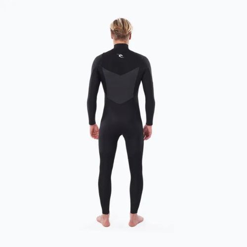Pianka do pływania męska Rip Curl Dawn Patrol 4/3 mm Chest Zip black