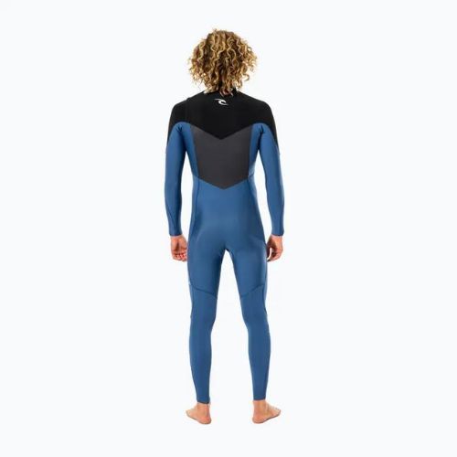 Pianka do pływania męska Rip Curl Dawn Patrol 4/3 mm Chest Zip blue/black