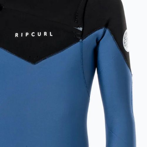 Pianka do pływania męska Rip Curl Dawn Patrol 4/3 mm Chest Zip blue/black