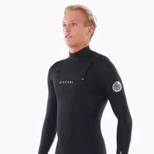 Pianka do pływania męska Rip Curl Dawn Patrol Performance 5/3 mm Chest Zip black