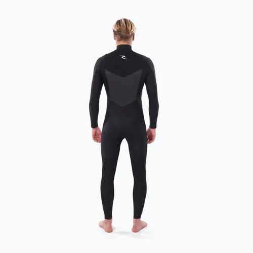 Pianka do pływania męska Rip Curl Dawn Patrol Performance 5/3 mm Chest Zip black