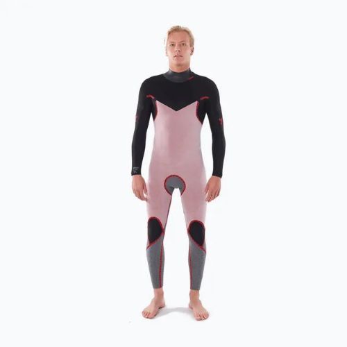Pianka do pływania męska Rip Curl Dawn Patrol 3/2 mm Back Zip black