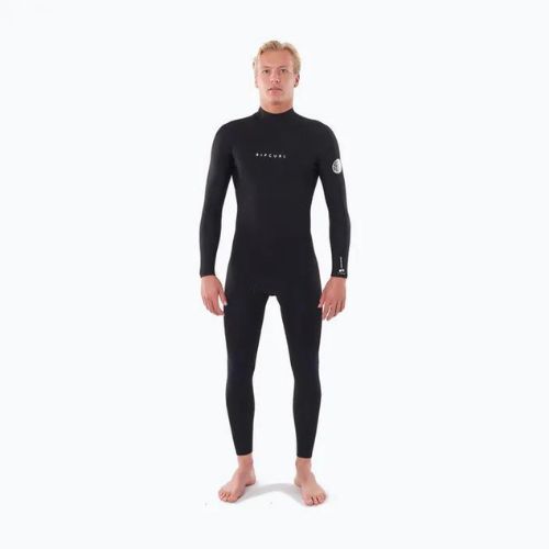 Pianka do pływania męska Rip Curl Dawn Patrol 3/2 mm Back Zip black