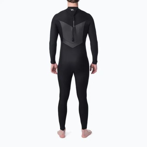 Pianka do pływania męska Rip Curl Dawn Patrol 4/3 mm Back Zip black