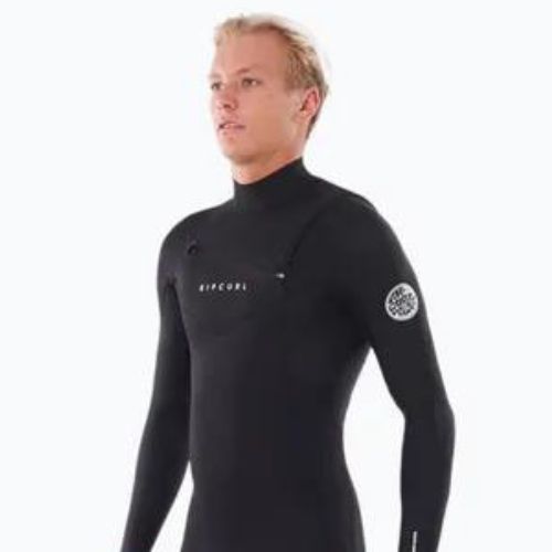 Pianka do pływania męska Rip Curl Dawn Patrol Performance 4/3 mm Chest Zip black