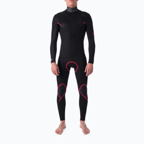 Pianka do pływania męska Rip Curl Dawn Patrol Performance 4/3 mm Chest Zip black