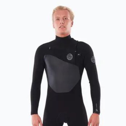 Pianka do pływania męska Rip Curl Flashbomb 4/3 mm Chest Zip black