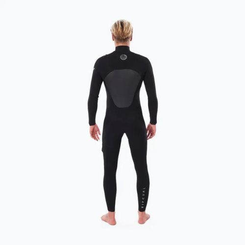 Pianka do pływania męska Rip Curl Flashbomb 4/3 mm Chest Zip black