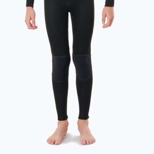 Pianka do pływania dziecięca Rip Curl Junior Freelite 3/2 mm Back Zip Flat Lock black